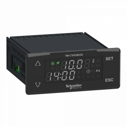 Contrôleurs logiques M173 Optimized Montage en Façade 22 E/S , 2 RS485 , 2 SSR