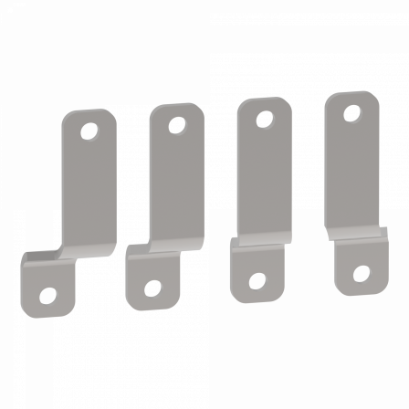 TransferPacT TA160 - plages de raccordement en double L - 4P - côté charge