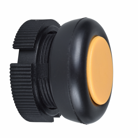Harmony XAC - tête bouton poussoir - capuchonné - jaune