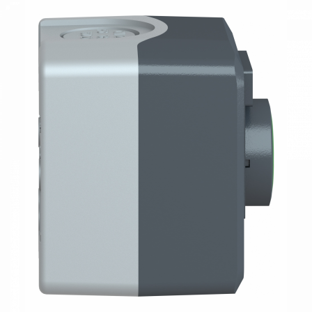 Harmony XAL - boite 1 bouton poussoir affleur vert Ø22 - 1F - étiquet 'MARCHE'