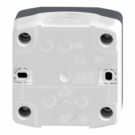 Harmony boite - 1 bouton tournant Ø22 à clé - 1F