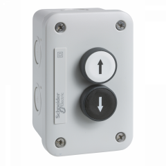 Harmony XALE - boîte à boutons - BP blanc 1F + BP noir 1F