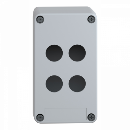 Harmony XAPA - boîte à boutons vide - plastique - 4 perçages en 2 colonnes