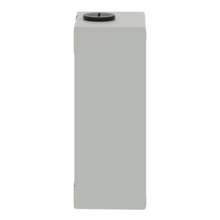 Boite métal vide grise - M20 x2 - 2 trous 22 mm - 80x130x51,5 mm - UL cULus