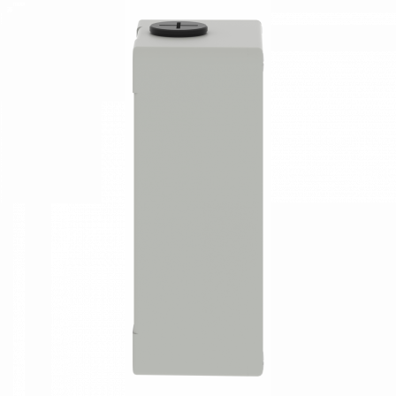 Boite métal vide grise - M20 x2 - 4 trous 22 mm - 80x130x51,5 mm - UL cULus