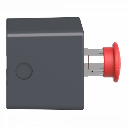 Harmony - boîte à bouton d'arrêt d'urgence - tourner déverrouiller - métal