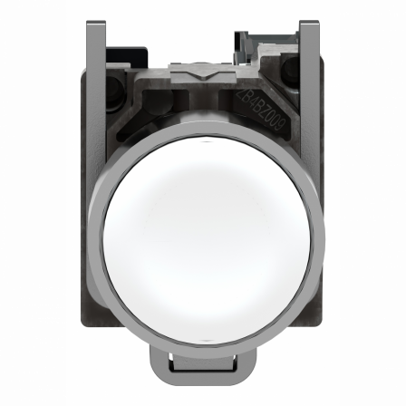 Harmony XB4 - bouton poussoir à impulsion - Ø22 - blanc - 1F - vis étrier