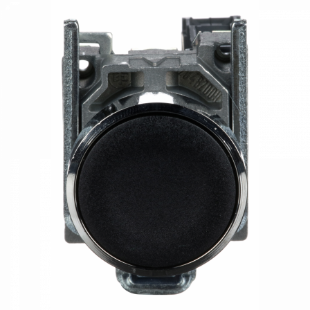 Harmony XB4 - bouton poussoir à impulsion - Ø22 - noir - 1F - vis étrier