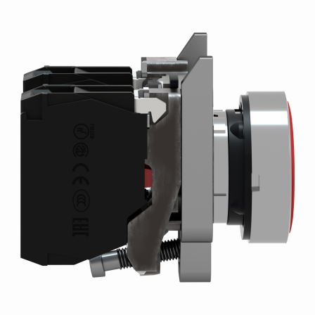 Harmony XB4 - bouton poussoir à impulsion - Ø22 - 1O+1F - vis étrier