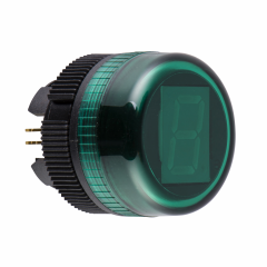 Harmony - tête d'affichage numérique - Ø22 - verte