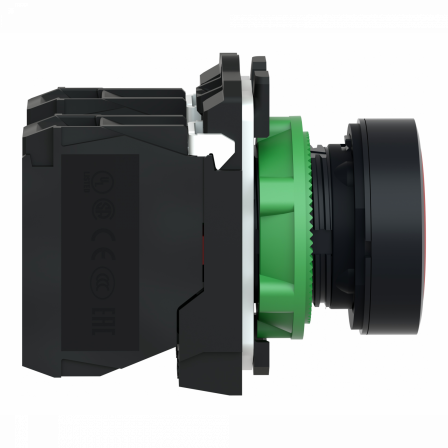 Harmony XB5 - bouton poussoir à impulsion - Ø22 - 1O+1F - vis étrier