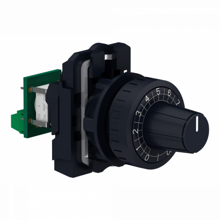 Harmony XB5 - potentiomètre complet - Ø22 - 10kOhm - raccordement sur bornier