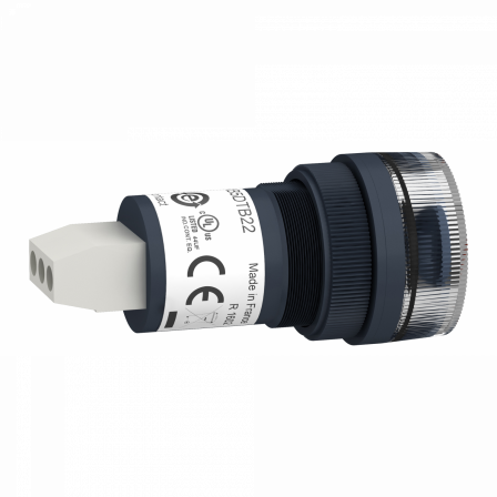 Harmony XB5 - temporisateur Ø22 sortie statique - fct A - 0,5s à 10s - 24V