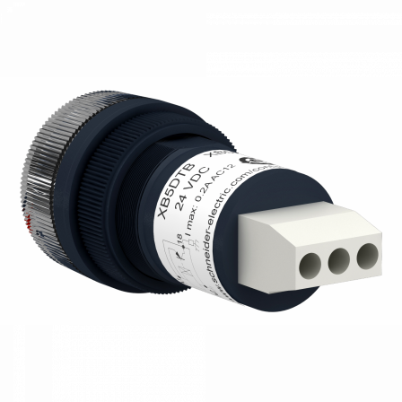 Harmony XB5 - temporisateur Ø22 sortie statique - fct A - 30s à 10mn - 24V