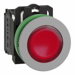 BP lum flush rouge 1O+1F 24V