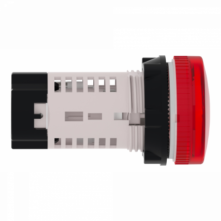 Harmony voyant rond - Ø22 - rouge - BA 9s base - <= 250V