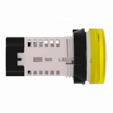 Harmony voyant rond - Ø22 - jaune - BA 9s - <= 250V