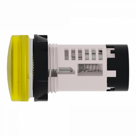 Harmony voyant rond - Ø22 - jaune - BA 9s - <= 250V