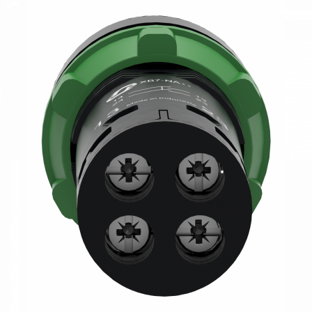 Harmony bouton-poussoir affleurant - Ø22 - vert -2F