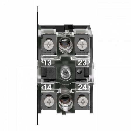 Harmony XENC - bloc de contact à rappel - 2F - montage frontal