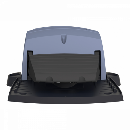 Preventa XPEB - inter. à pied - simple - sans capot - plast.- bleu - 1O+1F