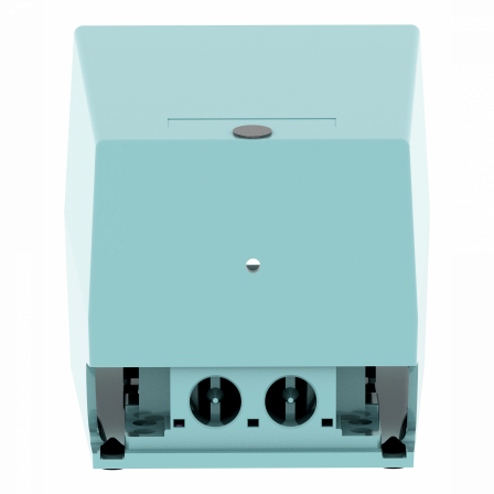 Preventa XPEM - inter. à pied - simple - avec capot - métal.- bleu - 1O+1F