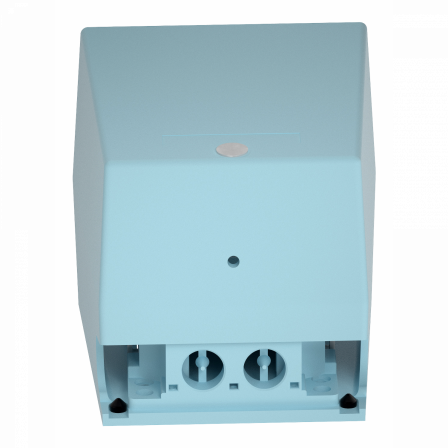 Preventa XPEM - inter. à pied - simple - avec capot - métal.- bleu - 2O+2F