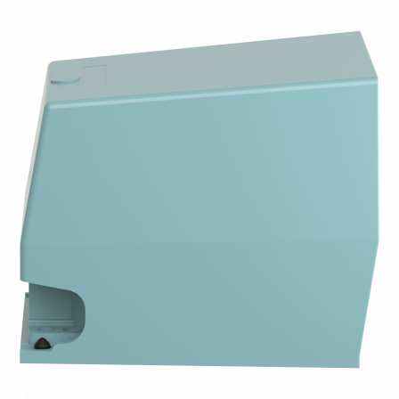 Preventa XPEM - inter. à pied - simple - avec capot - métal.- bleu - 2O+2F