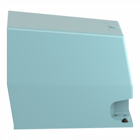 Preventa XPEM - inter. à pied - simple - avec capot - métal.- bleu - 2O+2F