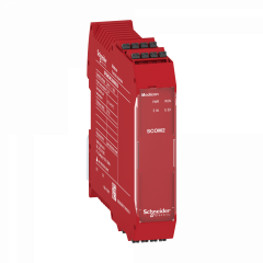 Preventa XPSMCM - extension de securite - 2 voies - connecteur à ressort