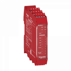 4 OSSD statiques-4OSSD simples ou 2OSSD doubles-8 sorties SIL1/PLc-bornier à vis