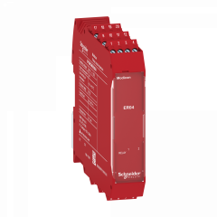 Preventa XPSMCM - module d'extension 4 sorties relais 2NO+1NC connecteur à vis