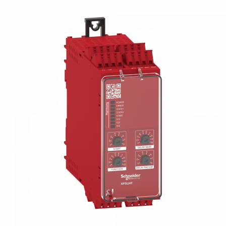 Preventa XPSU - module sécurité multifonctions - Cat4 - 6F1O - 48-230V - ressort