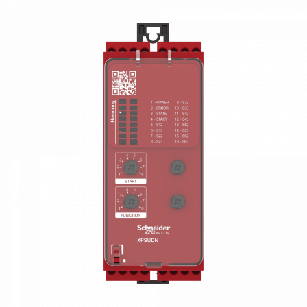 Preventa XPSU - module sécurité multifonctions - Cat4 - 3F 1O - 24V - vis