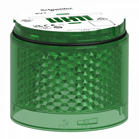 Harmony XVB7 - Elément lumineux Vert - Eclairage flash 2J - LED 24 VCC