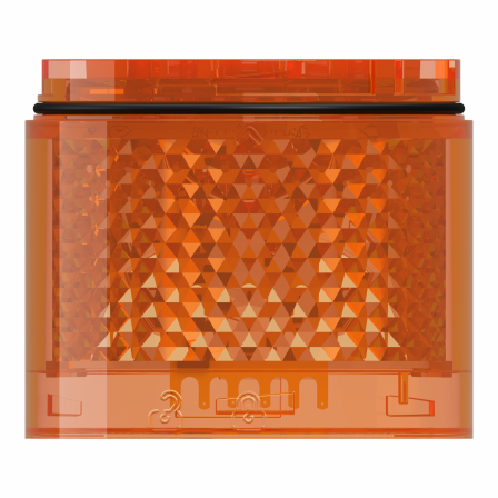 Harmony XVB7 - Elément lumineux Orange - Eclairage flash 2J - LED 24 VCC