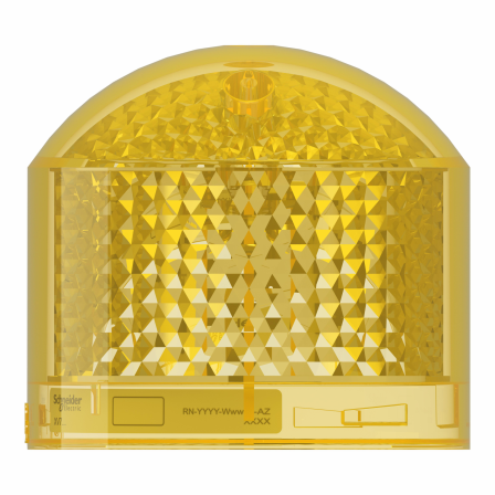 Harmony XVB7 - Balise lumineuse Jaune - Eclairage fixe - LED 24 VCC