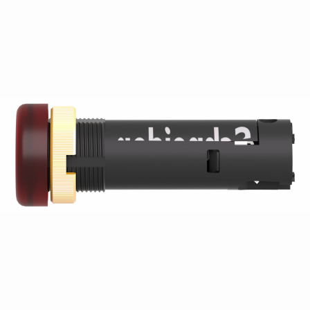 Harmony XVLA - voyant rond Ø12 - IP40 - rouge - DEL intégrée - 12V - bornes