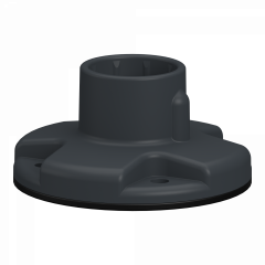 Harmony XVB7 - Base montage plastique gris - pour colonne - accessoire