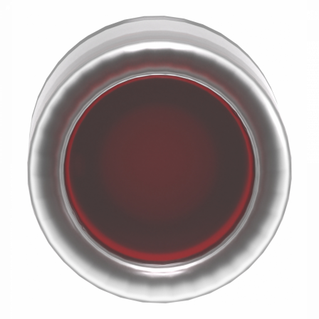 Harmony tête de bouton poussoir + capuchon IP69K - Ø22 - rouge