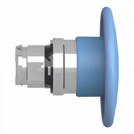 Harmony tête de bouton poussoir Ø 60 mm - Ø22 - bleu