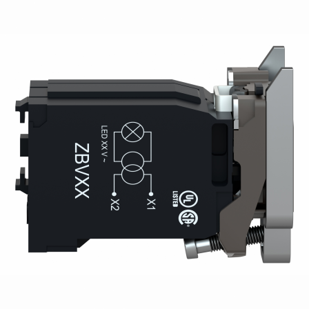 Harmony XB4 - corps voyant tranfo - lampe BA9s - 230/240VAC