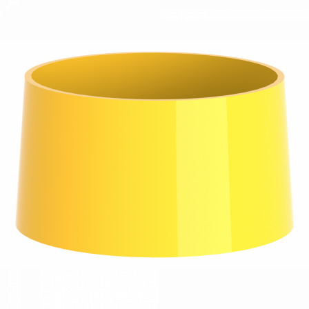 PROTECTGEUR ROND JAUNE 70mm