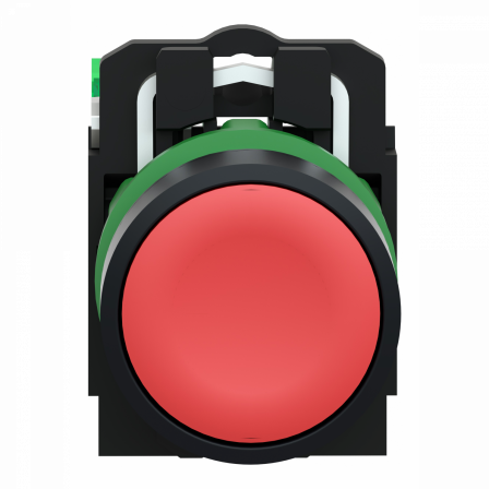 Harmony émetteur sans pile & sans fil avec tête plastique Ø22 mm capsule rouge