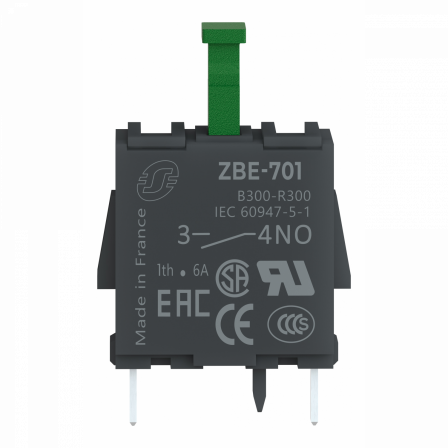 Harmony - bloc contact - 1F - raccordement sur circuit imprimé