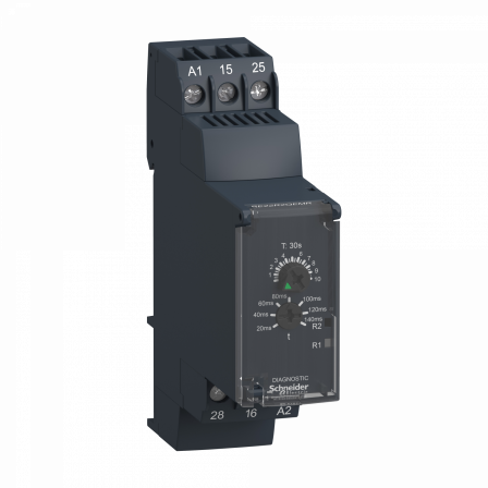 Harmony Time RE22 - relais tempo - 2OF - Qe - 30s - 24V à 240VACDC