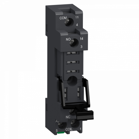 Harmony RXG - Embase push in - 10A - Contacts mixés - relais RXG1