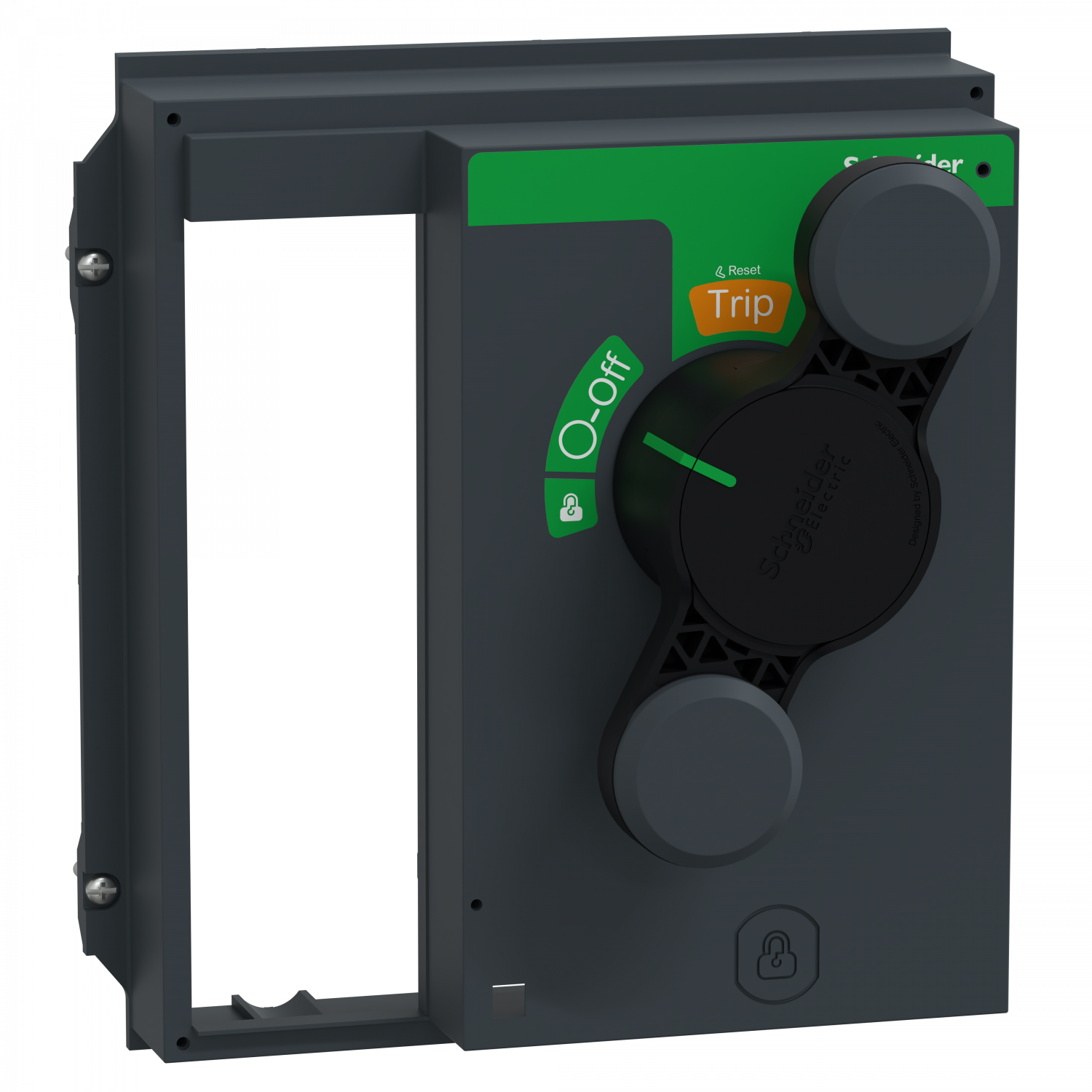 ComPact NS - commande rotative frontale pour NS630-1600A - poignée noire