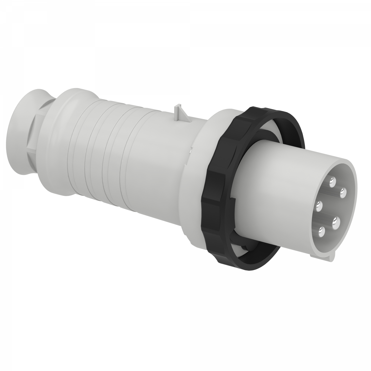 Mureva - fiche mobile industrielle droite - 63 A - 3P+N+T - 480-500 V CA - IP67