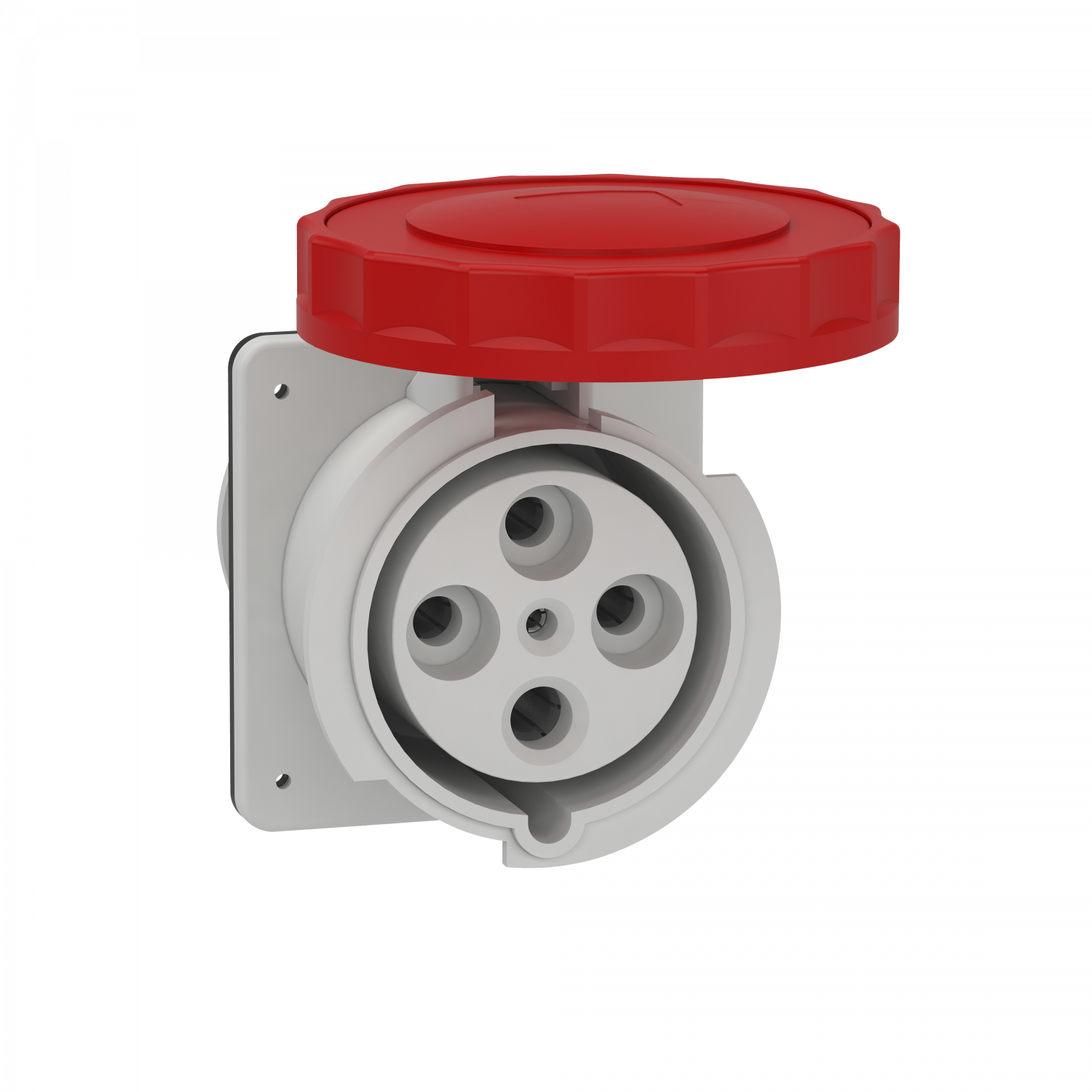 Mureva - prise industrielle droite CEE - 125A 4P 380V 6U - IP67